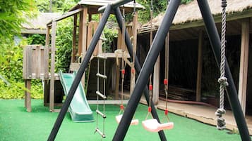 Lekområde för barn utomhus