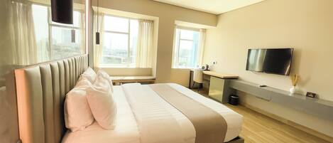 Deluxe-værelse | 1 soveværelse, premium-sengetøj, dundyner