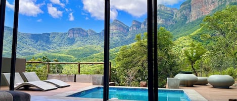 Luxury-Villa, Nichtraucher, Bergblick | Ausblick vom Zimmer