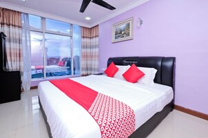 Deluxe Double Room, 1 Katil Raja (King) | Cadar katil 
