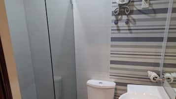 Towels, soap, toilet paper