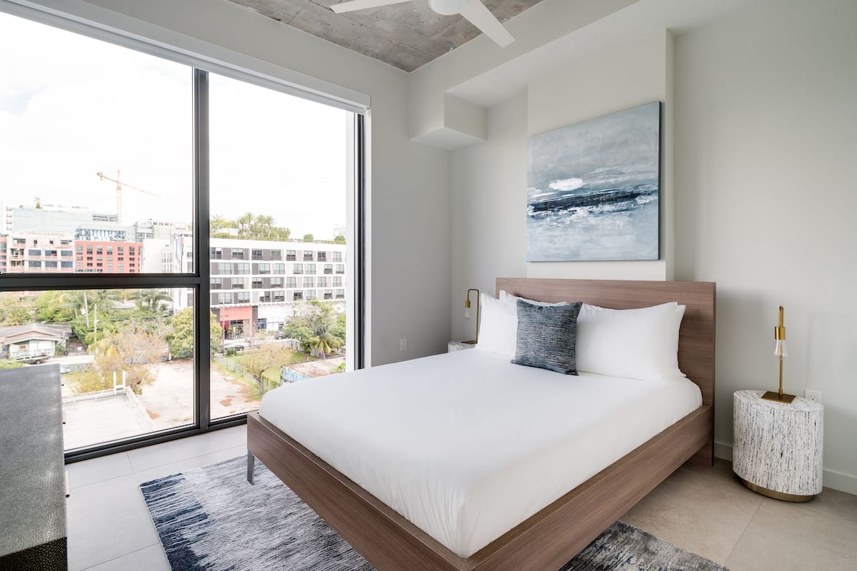 Individually decorated, individually furnished, iron/ironing board