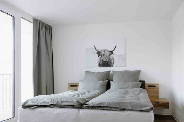 1 chambre, fer et planche à repasser, Wi-Fi, literie fournie