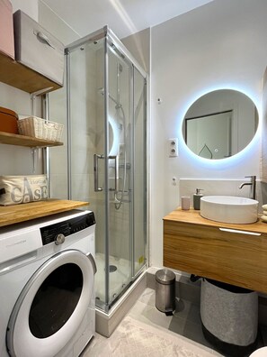 Towels, soap