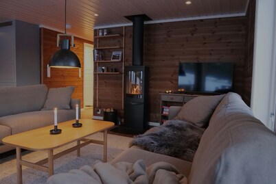 Hytte Midt i Smørøyet på Lifjell med Sauna og 4 Soverom