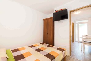 1 soveværelse, strygejern/strygebræt, weekendseng, internetforbindelse