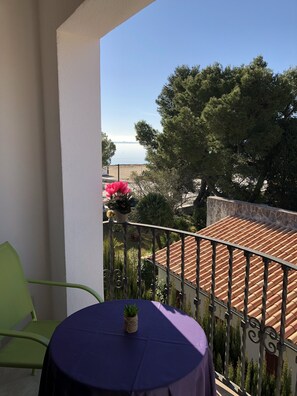 Appartement familial, 2 chambres | Terrasse/patio