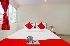 Classic Double Room, City View | Free WiFi, bed sheets - Goroomgo Vhyom Sky Palace Near Sakherbazar Metro Station Kolkata (Kolkata)