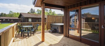 Lodge-3BR - Hot Tub - Hunters Quay