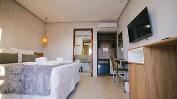 經典客房, 1 張標準雙人床 | 免費無線上網、床單