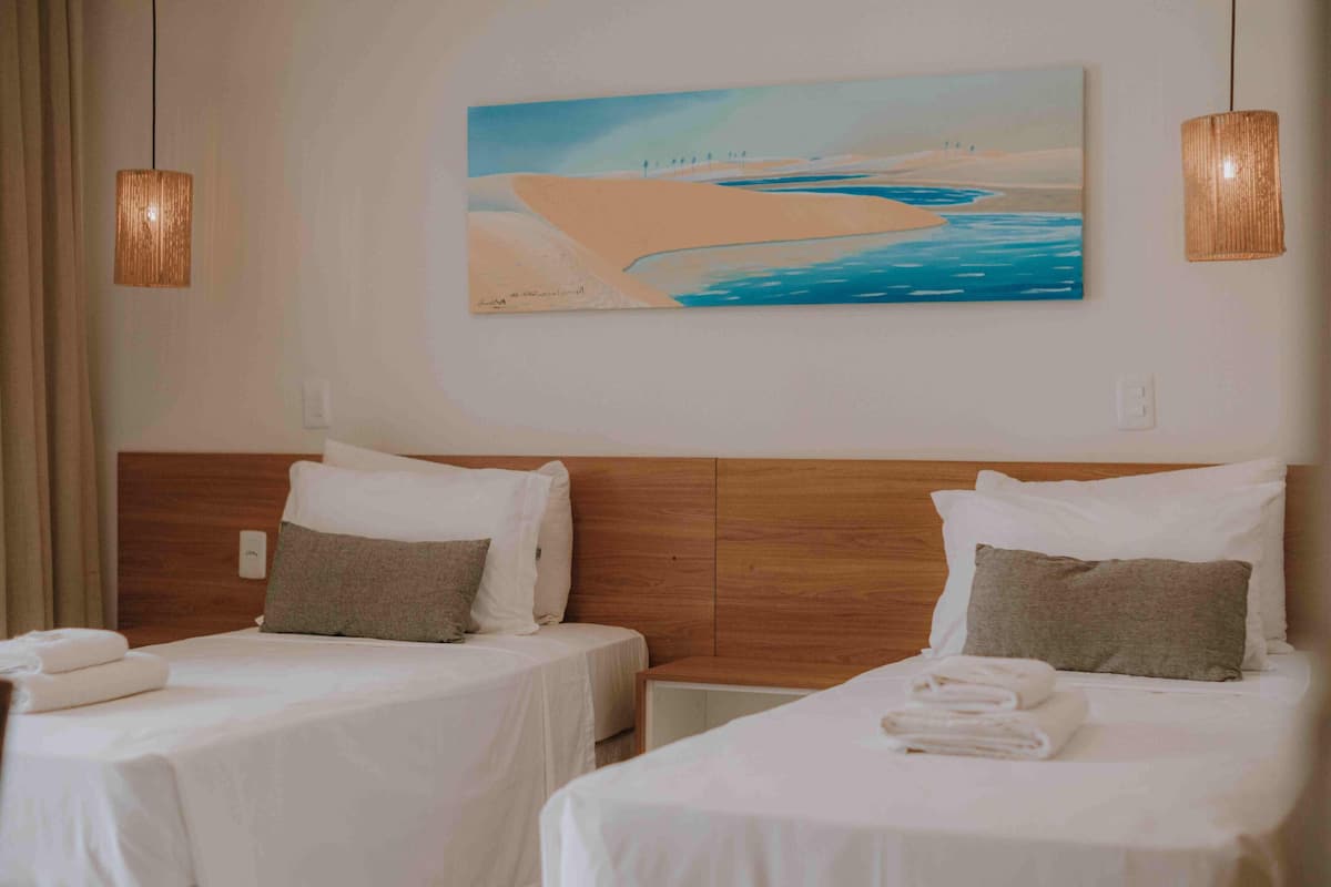 Chambre Classique avec lits jumeaux, 2 lits une place