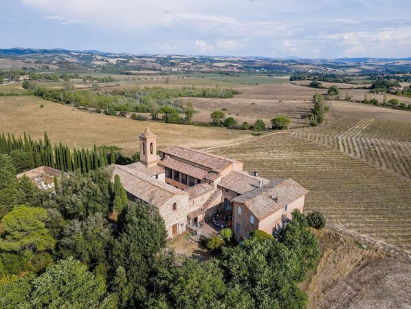 Aerial view - Agriturismo La Ripolina (Buonconvento)