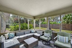 Interior - Pet Friendly • Fenced Yard & Porch for 8 • St. Simons Island (St Simons)