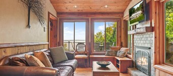 BURT LAKE RETREAT - 200 Feet of Private Waterfront - 5 Bedrooms and 3.5 Baths