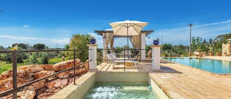 Seasonal outdoor pool