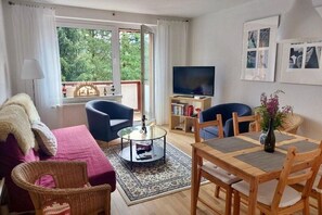 Living area - Ferienwohnungen Schneehase (Oberwiesenthal)