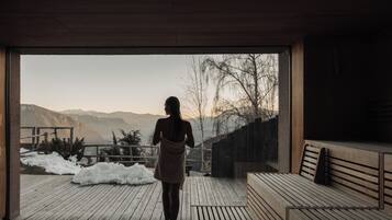 Sale per trattamenti di coppia, sauna, vasca idromassaggio, bagno turco