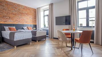 Suite estudio estándar | 1 habitación, decoración personalizada y muebles diferentes