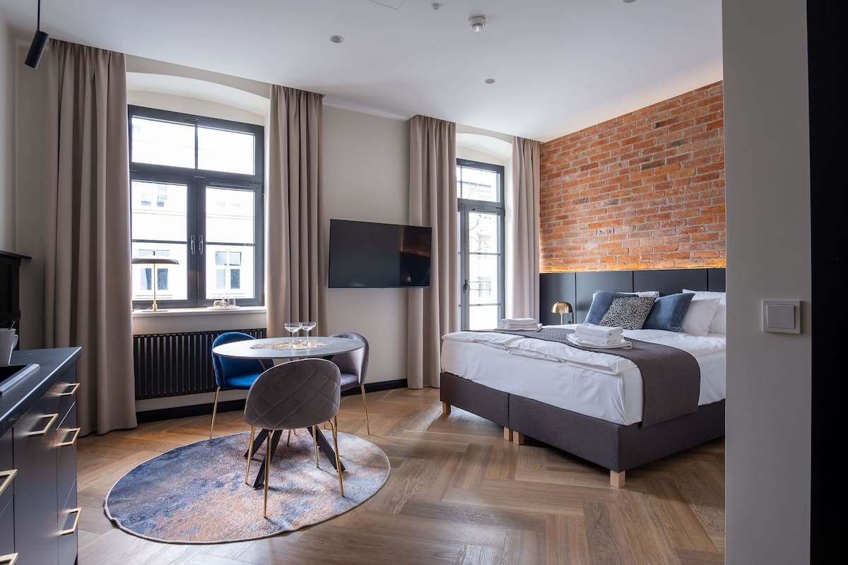 Comfort-Studiosuite | 1 Schlafzimmer, individuell dekoriert, individuell eingerichtet