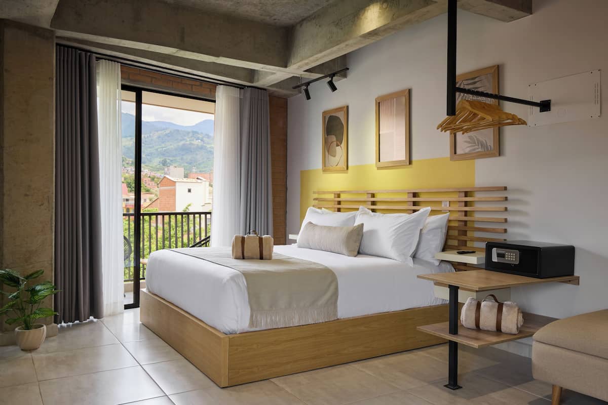 1 habitación, sábanas de algodón egipcio y ropa de cama de alta calidad