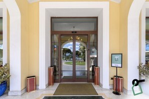 Entrée de l’hébergement