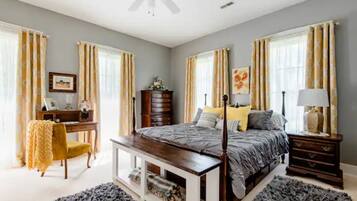 Habitación | 1 habitación, ropa de cama de alta calidad y camas con efecto memoria