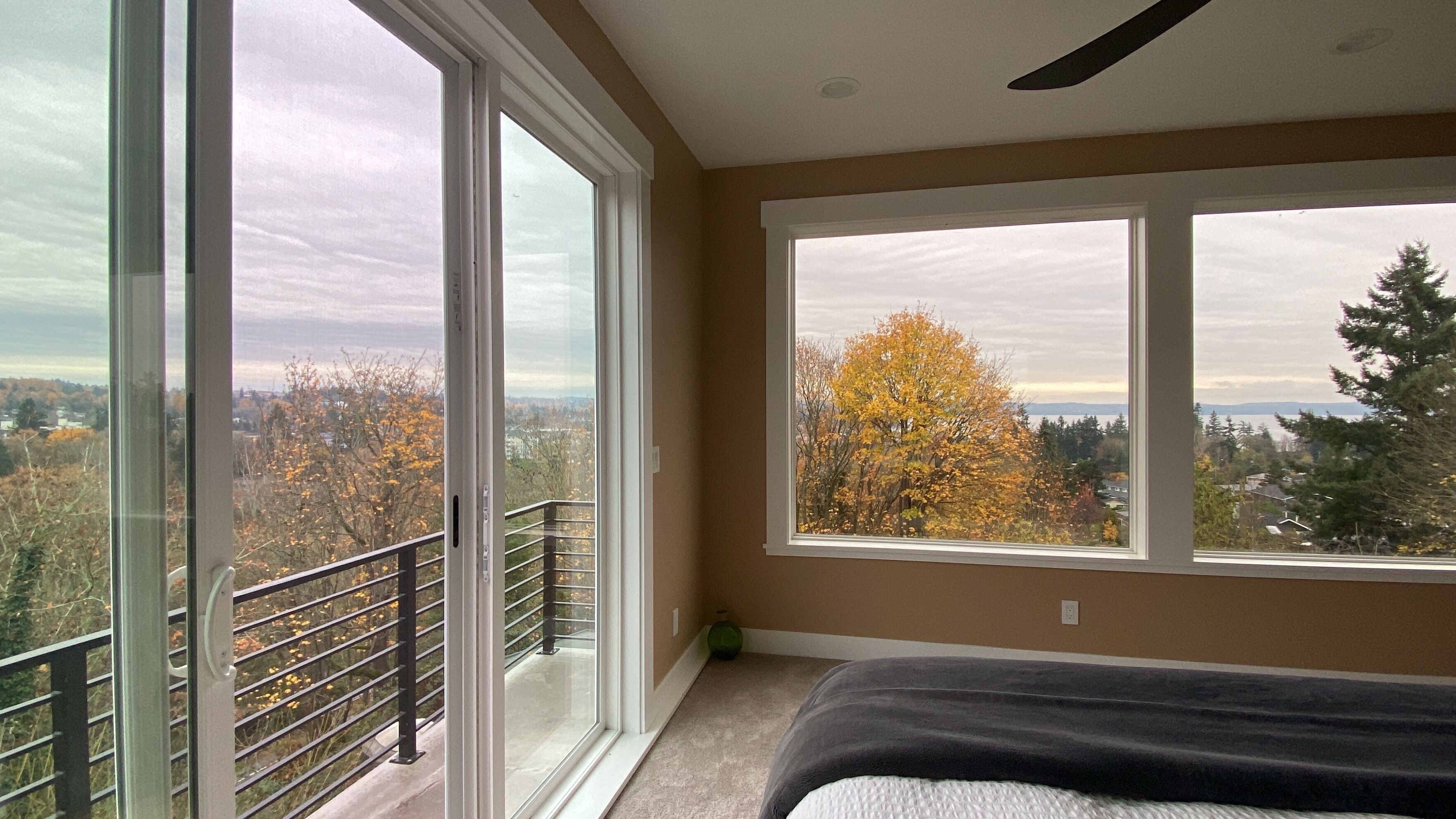 Master bedroom balcony