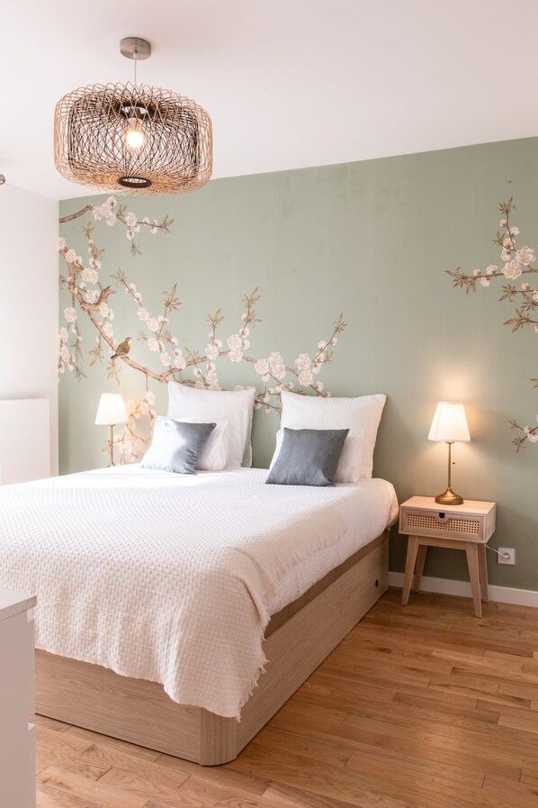 1 chambre, fer et planche Ă repasser, Wi-Fi gratuit, draps fournis