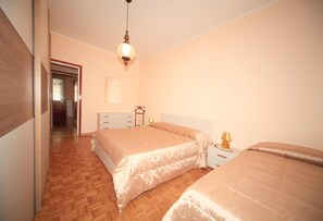 公寓 (2 Bedrooms) | 2 間臥室、埃及棉床單、高級寢具、床單