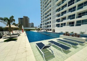 Alberca al aire libre 