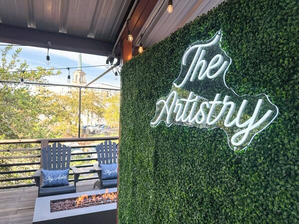 Enceinte de l’hébergement