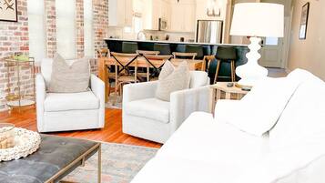 TV connectée, cheminée