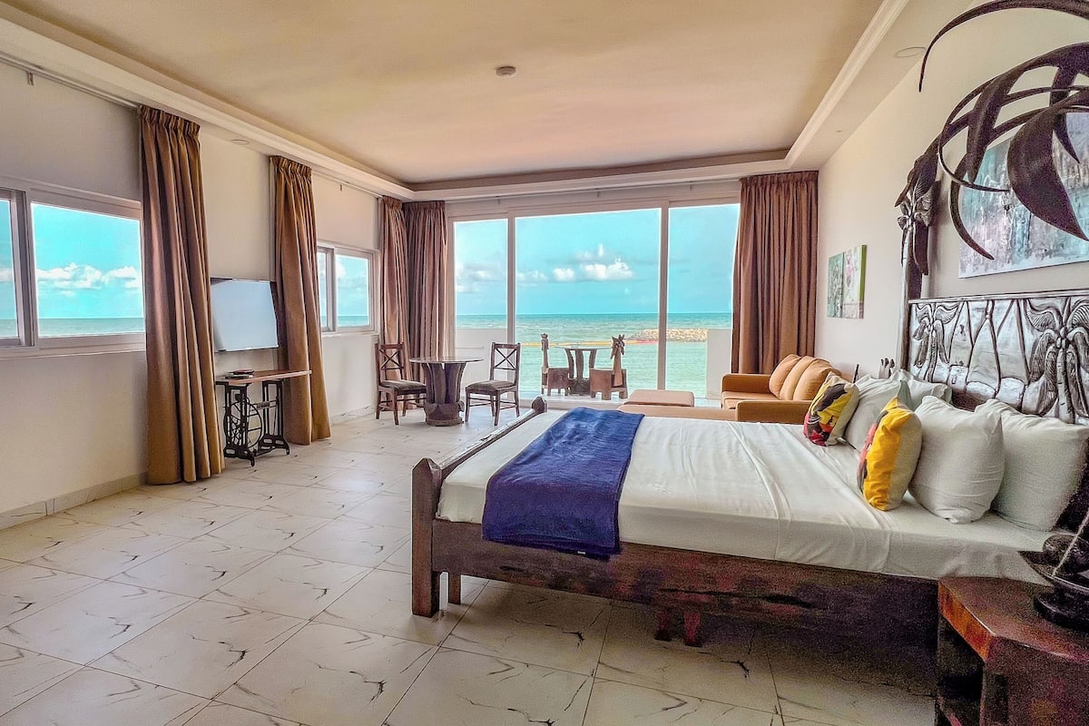 Suite, balcón, vista al océano | 1 habitación, insonorización y wifi gratis
