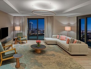 Deluxe Suite, 4 Bedrooms | Premium bedding, down comforters, in-room safe, individually decorated - Mövenpick Living Istanbul Saklivadi (Istanbul)