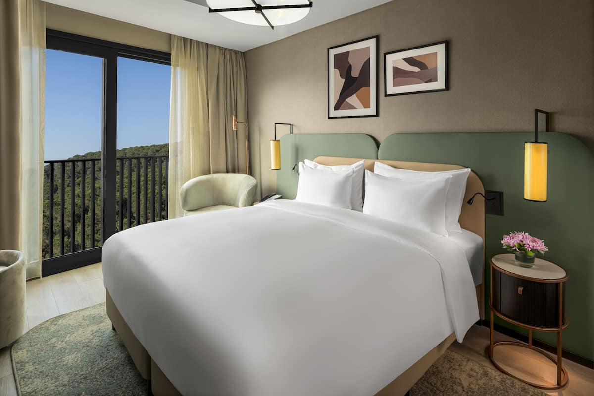 Suite Deluxe, 3 camere da letto | Biancheria da letto di alta qualità, copriletto in piuma