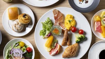 朝食ビュッフェ