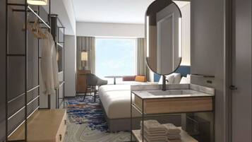 1 bedroom, hypo-allergenic bedding, in-room safe, blackout curtains