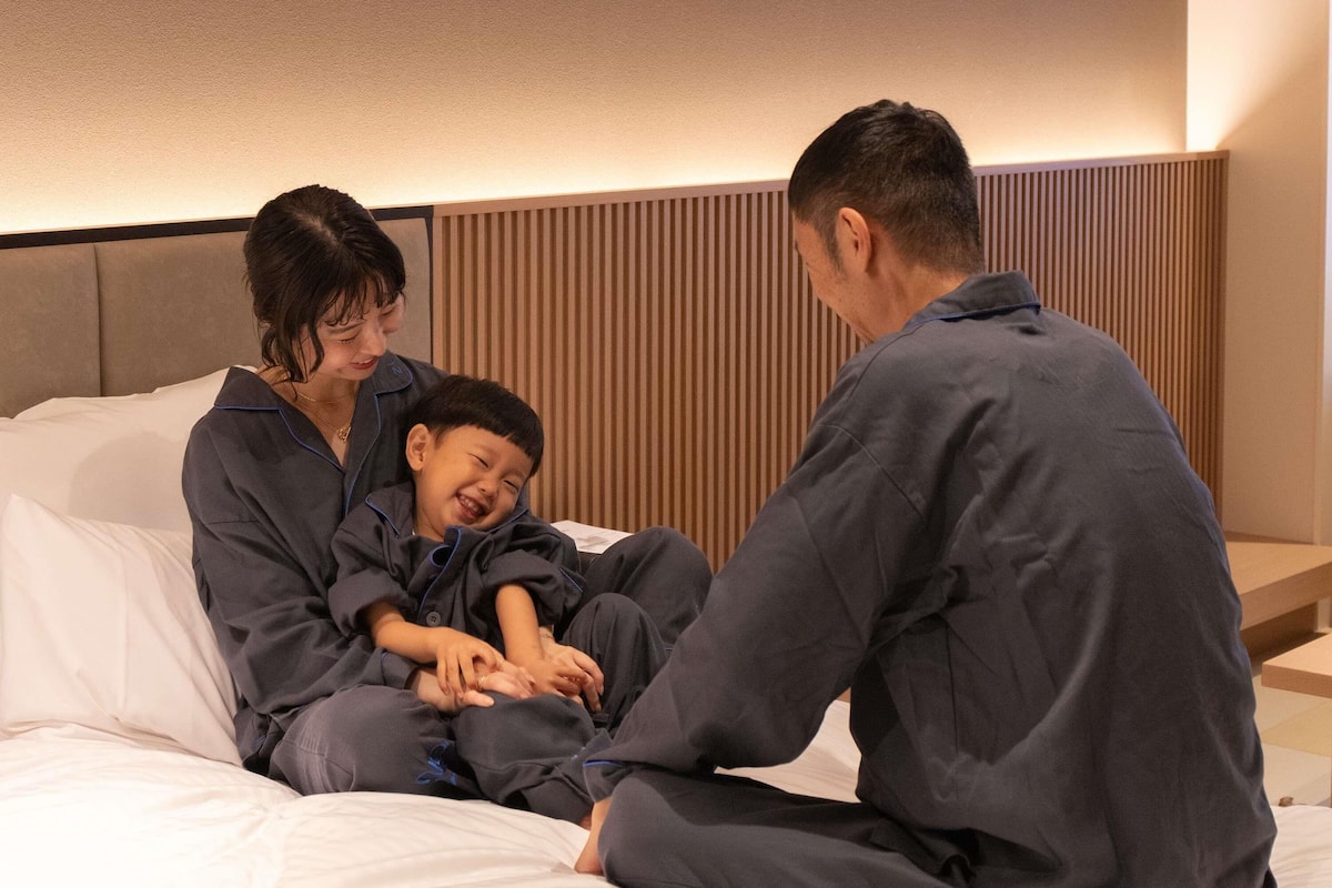 1 bilik tidur, peralatan tempat tidur hipoalergenik