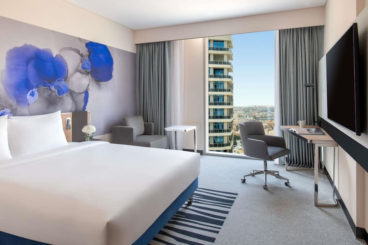 Superior Room, 1 King Bed | Premium bedding, minibar, in-room safe, blackout drapes
