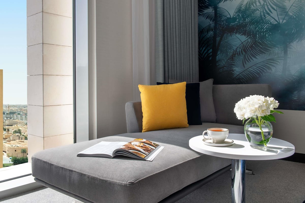 Superior Room, 1 King Bed | Premium bedding, minibar, in-room safe, blackout drapes