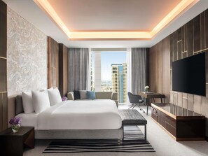 Premium bedding, minibar, in-room safe, blackout curtains - Novotel Riyadh Sahafa (Riyadh)
