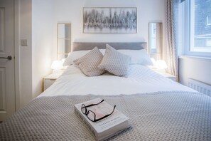 2 bedrooms, premium bedding, bed sheets