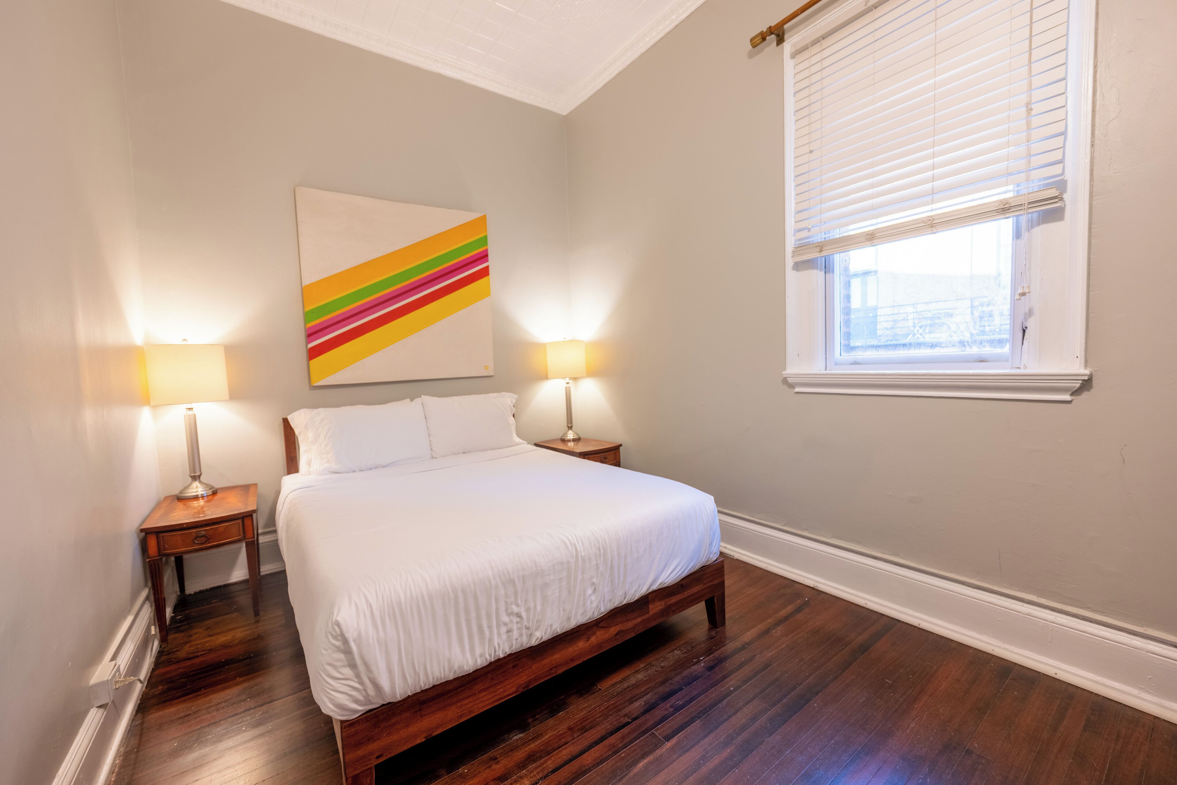 1 間睡房、熨斗/熨衫板、免費 Wi-Fi、床單