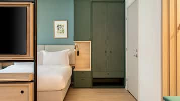 Laptopgeeigneter Arbeitsplatz, Bügeleisen/Bügelbrett, kostenloses WLAN