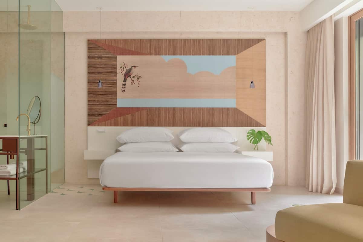 Studiosuite, 1 King-Bett, Balkon