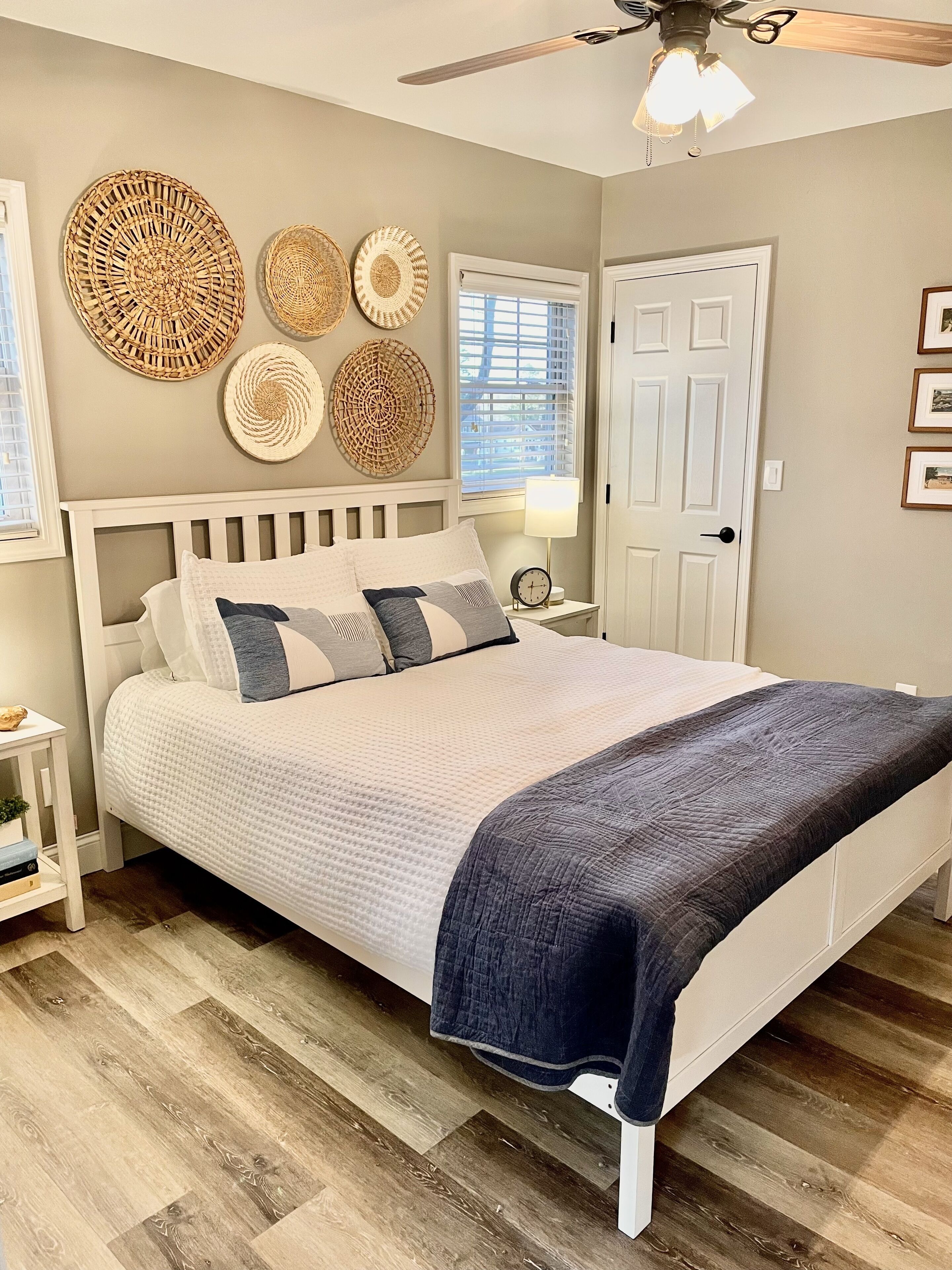 2 bedrooms, iron/ironing board, travel crib, WiFi