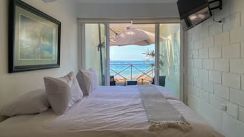 Premium bedding, free WiFi, bed sheets