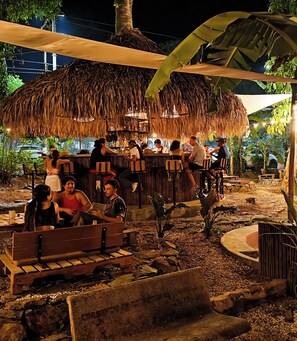 Blick von der Unterkunft