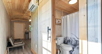 Tiny cabin on 10 acres with pond