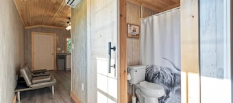 Tiny cabin on 10 acres with pond